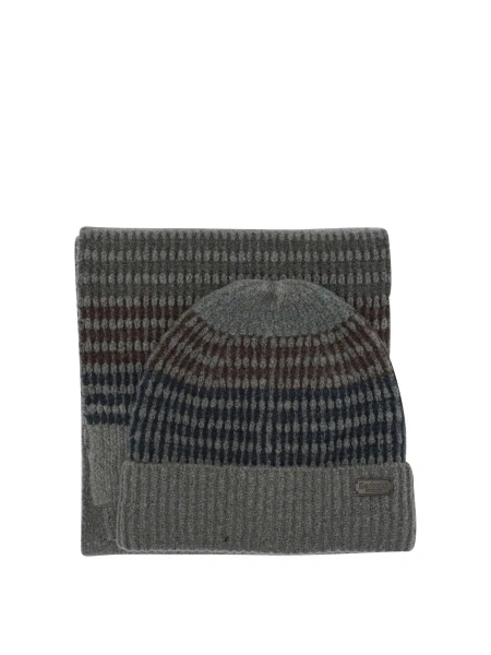 Caciula "Branton" set with scarf and beanie