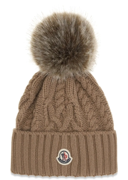 Caciula Wool and cashmere Pom-Pom Beanie