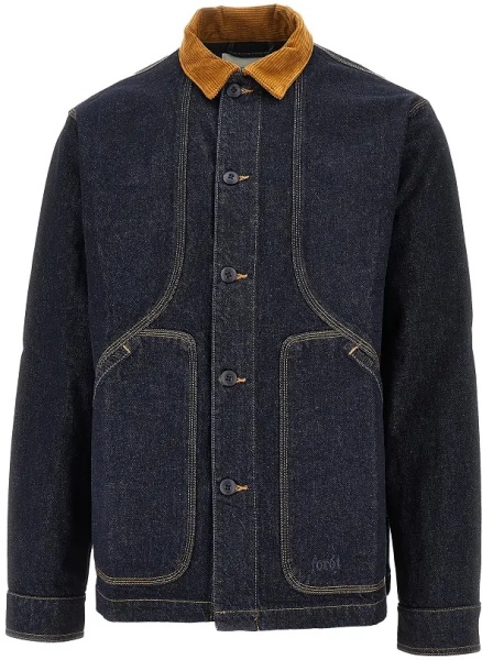 Camasa 'Berry' denim overshirt