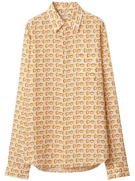 Camasa Burberry portocalie