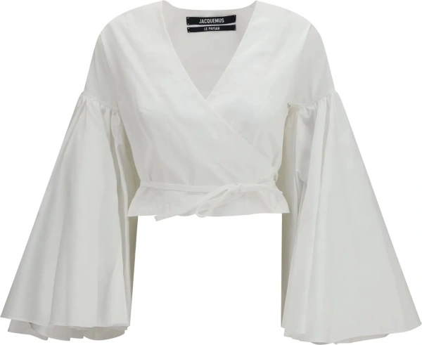 Camasa casual Paysan wrap Top