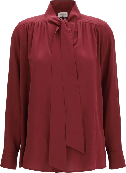 Camasa casual Silk Shirt with tie