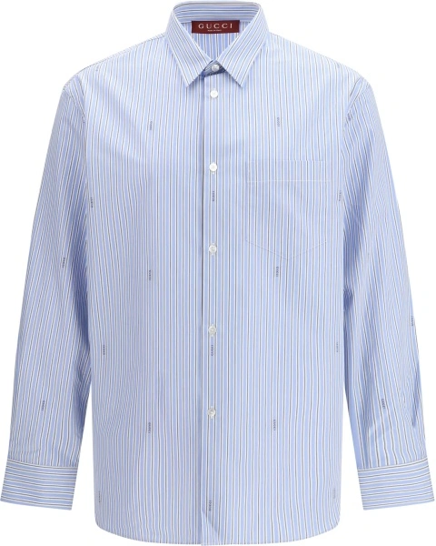 Camasa casual Striped cotton poplin Shirt
