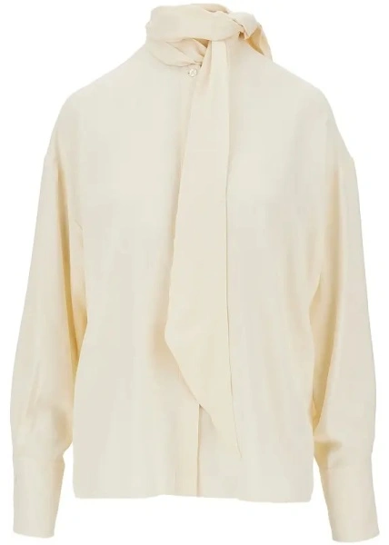 Camasa ETRO alba din jacquard