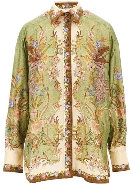Camasa 'Indra' silk shirt