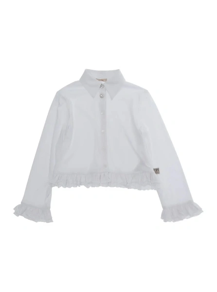 Camasa N°21 Kids alba din bumbac