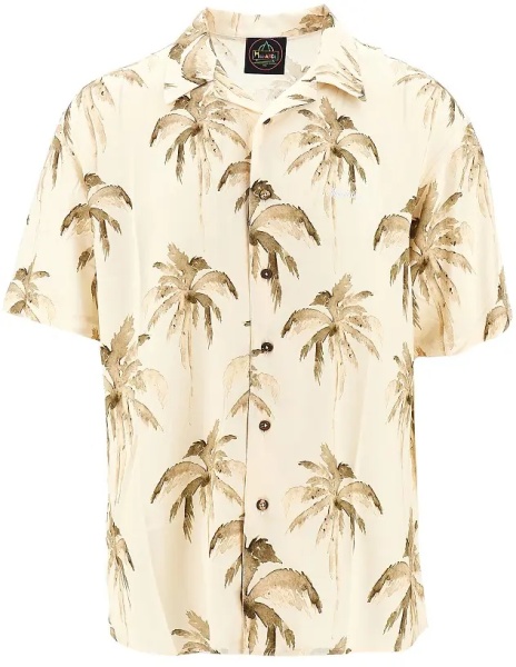 Camasa Printed viscose shirt