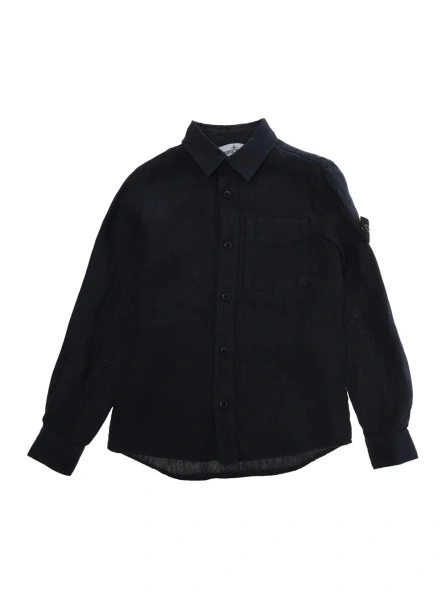Camasa Stone Island albastra din in