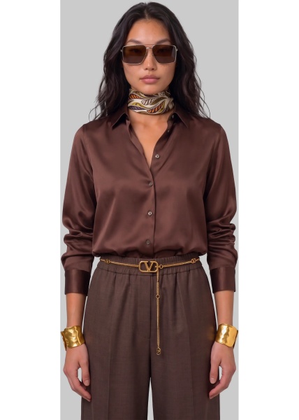 Camasa Stretch Silk Shirt