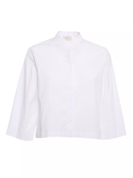 Camasa White cropped shirt