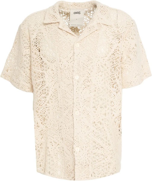 Camasi Crochet shirt 'Astrea'