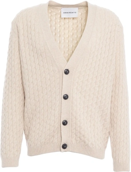 Cardigan Cardigan with cable knit pattern