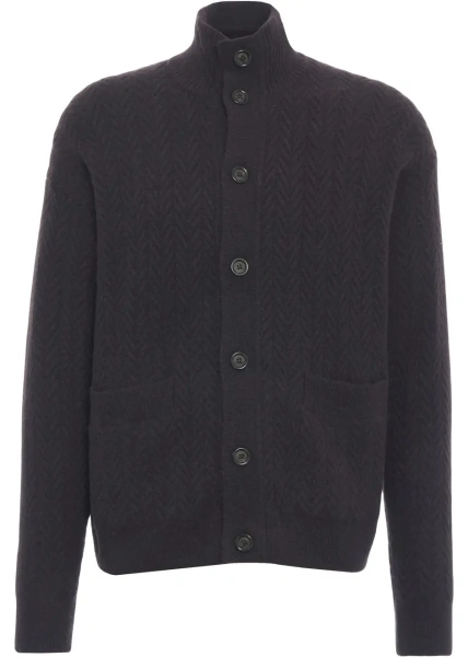 Cardigan Cardigan with patch pockets