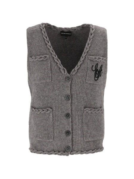 Cardigan Emporio Armani gri