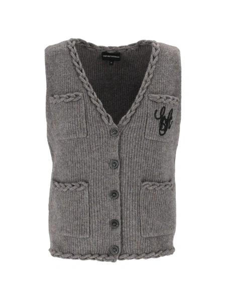 Cardigan Emporio Armani gri