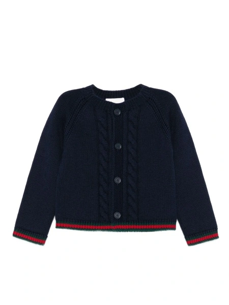 Cardigan Gucci albastru
