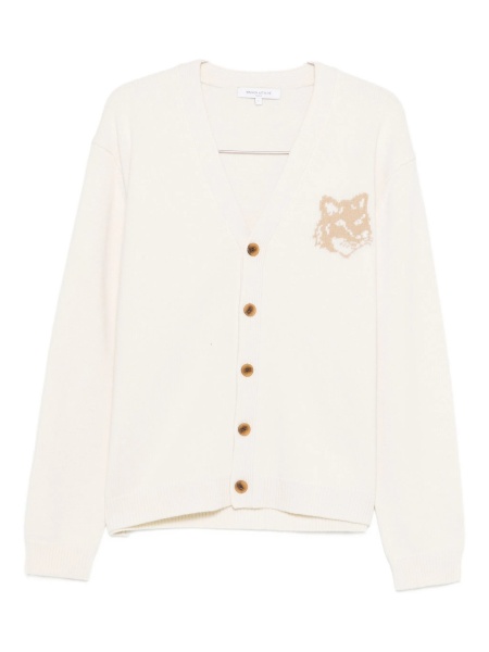 Cardigan MAISON KITSUNÉ neutru