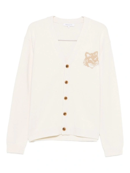 Cardigan MAISON KITSUNÉ neutru