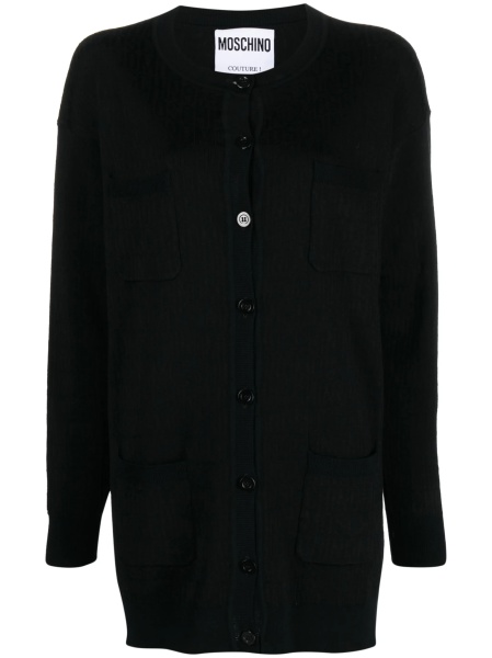 Cardigan Moschino negru