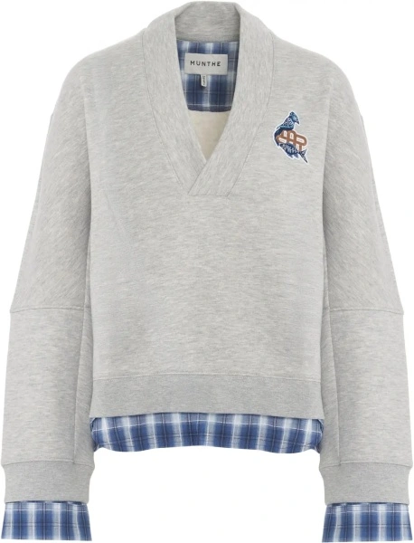 Cardigan Munthe gri 'Nash'