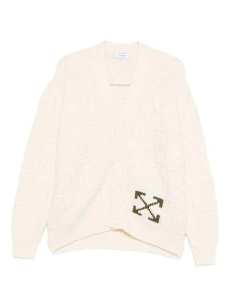 Cardigan Off-White neutru