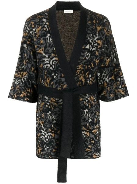 Cardigan Saint Laurent negru