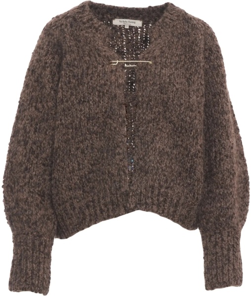Cardigane Cardigan with brooch 'Connie'