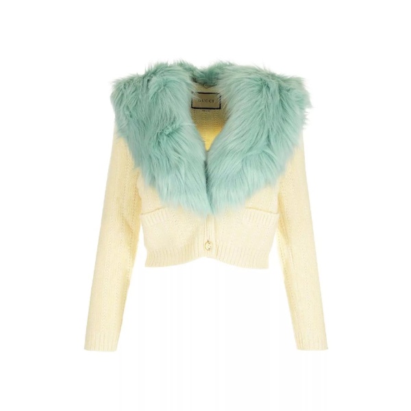 Cardigane Gucci Wool And Cashmere Cardigan