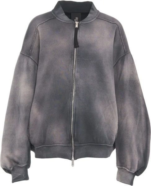 Cardigane Zip-up sweatshirt with batik print