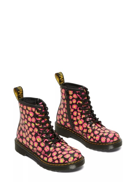 Cizme Lace Boots 1460 Leopard