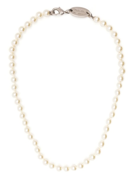 Colier Vivienne Westwood alb