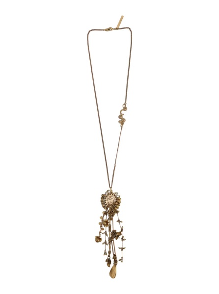 Coliere Necklace NECKLACE with resins and metallic brass unisex