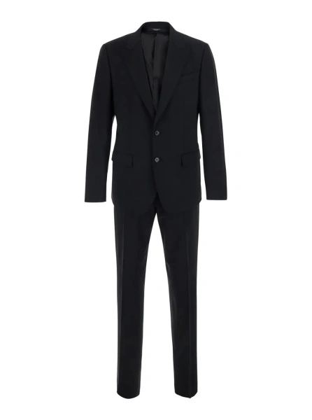 Costum Dolce & Gabbana negru din lana