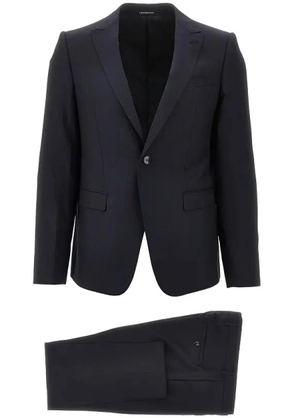 Costum Jacquard wool and silk David Line suit