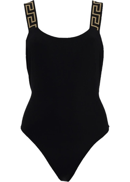 Costume One Piece Swimsuit With "Greek" Detail