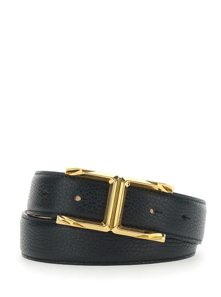 Curea Belt 'CT88S62E2110' with Metal Details in Black Women
