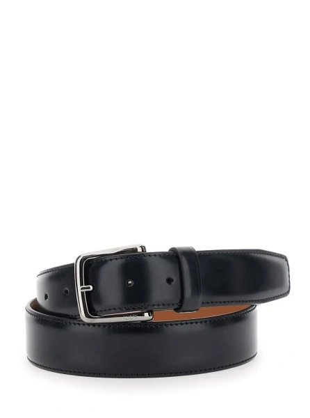 Curea TOD'S neagra din piele