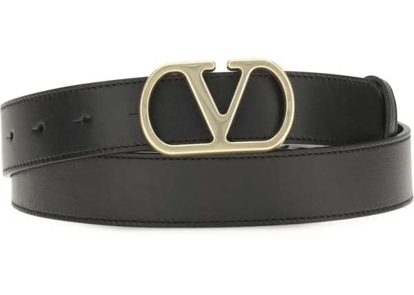 Curea VLogo Signature leather Belt