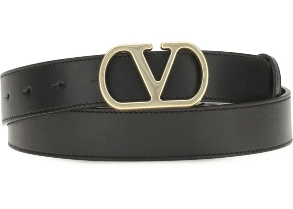 Curea VLogo Signature leather Belt