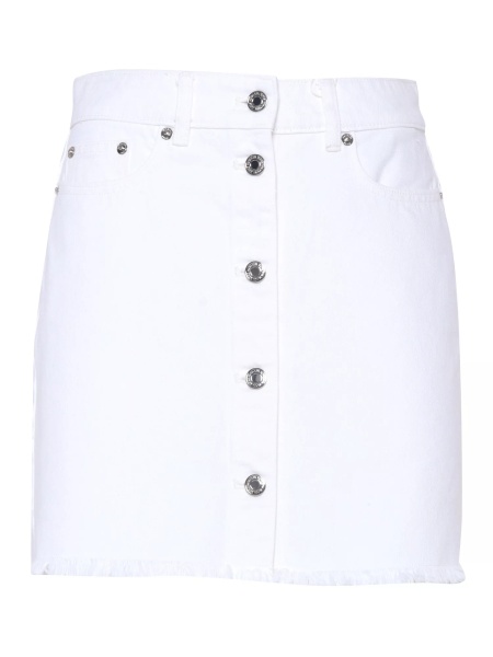Denim mini skirt