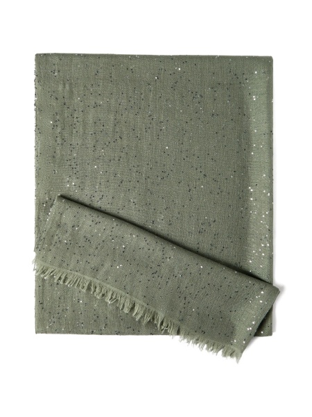 Esarfa Brunello Cucinelli verde