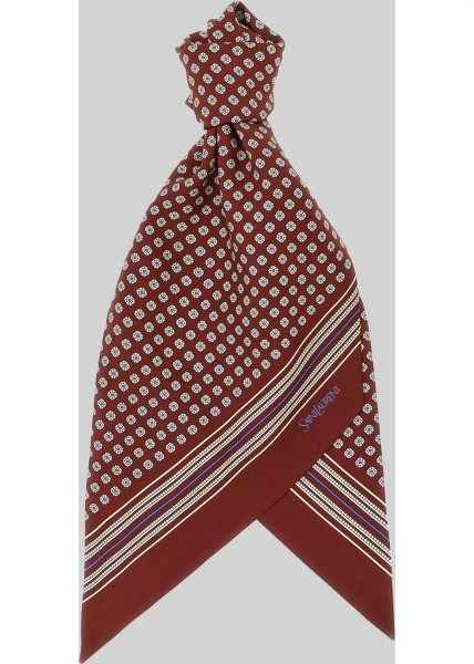 Esarfa Lavallière Scarf In Silk Twill