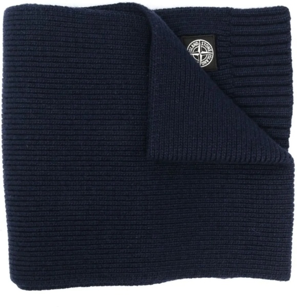Esarfa Scarf With Logo Patch
