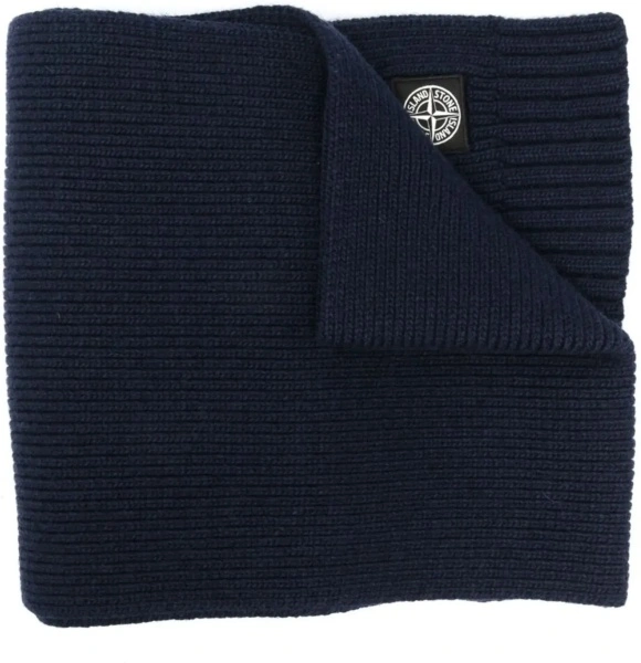 Esarfa Scarf With Logo Patch