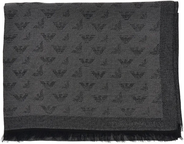 Esarfa Viscose-blend scarf with Eagle motif