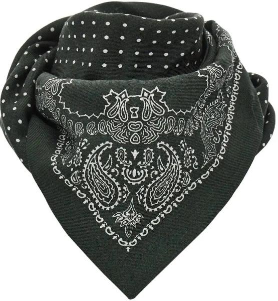 Esarfa Wool scarf with Bandanda motif
