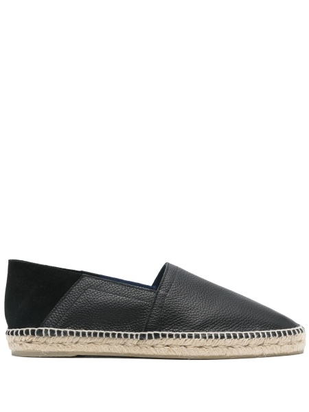 Espadrile CASTAÑER negre din piele