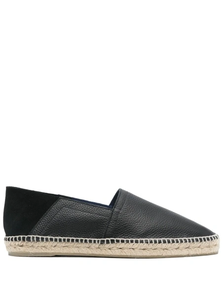 Espadrile CASTAÑER negre din piele