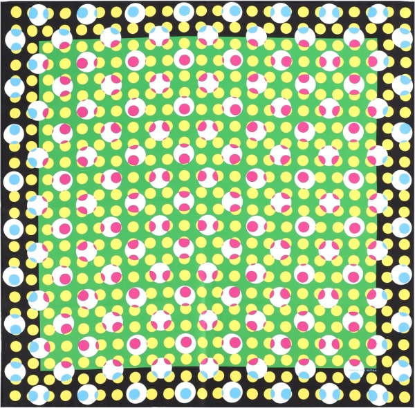 Fulare Foulard Quadrato In Seta