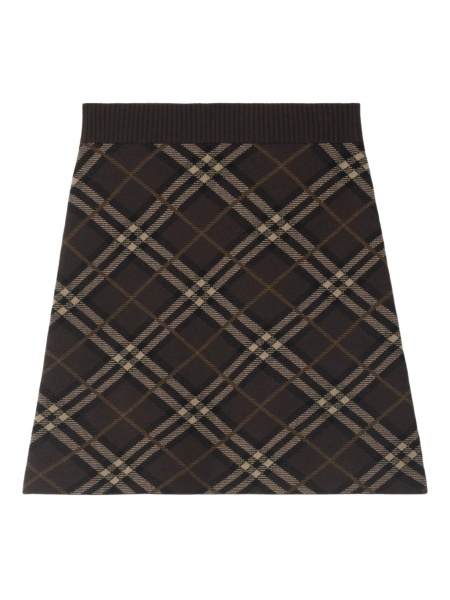 Fusta Burberry maro
